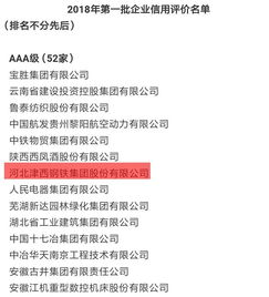 津西集團榮獲AAA級信譽企業稱號，樹立行業信用標桿